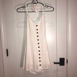 LF Halter Open Back Mini Dress